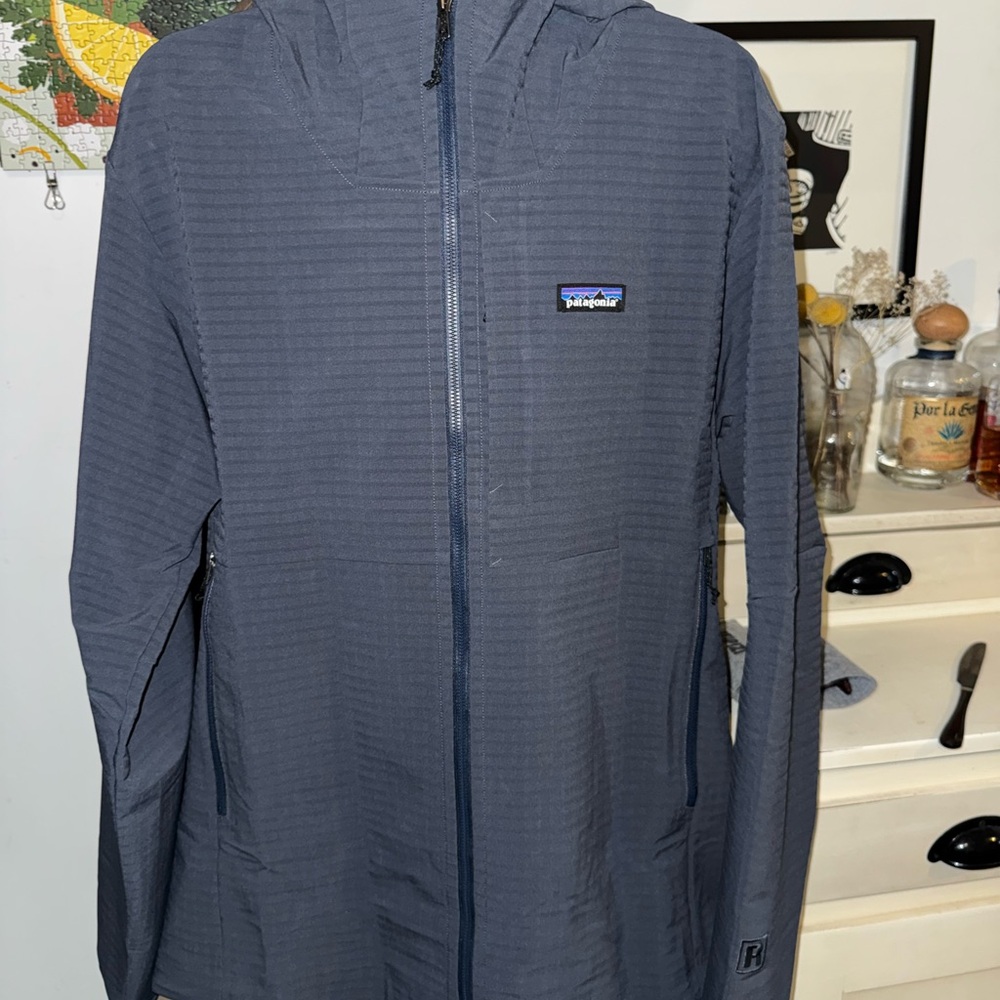 Patagonia Gray Hooded Jacket